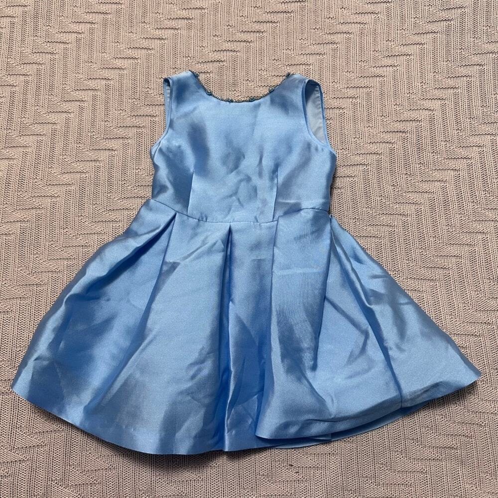 Val Max blue girls formal spring easter dress size 2 NWOT